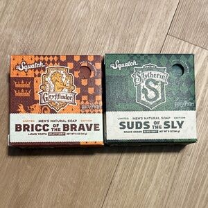 Harry Potter Gryffindor and Slytherin Soap Set